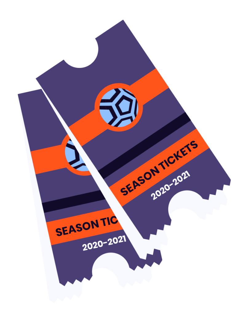 Two season tickets