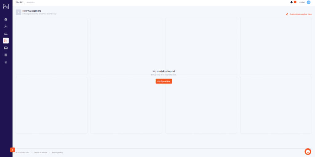 Analytics Frameworks Guide Data Talks, configure your dashboard