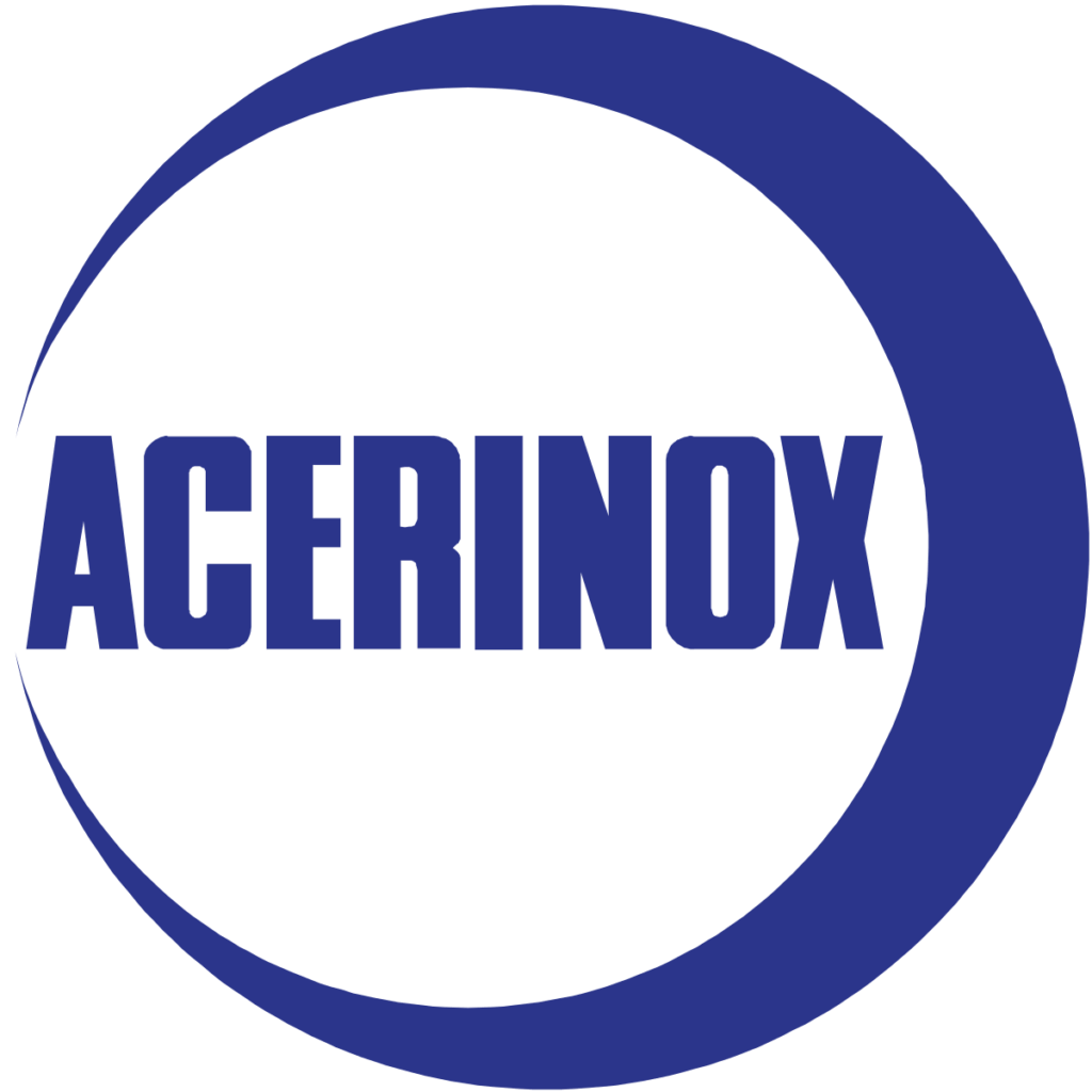 The logo of a company called Acerinox