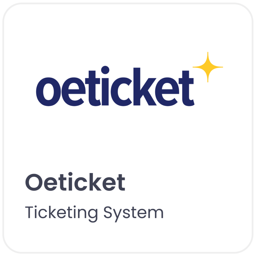 Oeticket logo, ticketing system